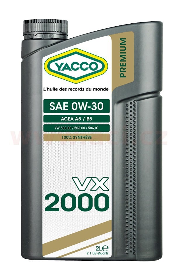 Obrázek produktu Motorový olej YACCO VX 2000 0W30, 2 L 30162