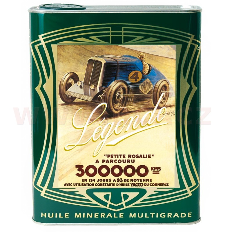 Obrázek produktu Motorový olej YACCO LEGENDE 15W50, 2 L 31762