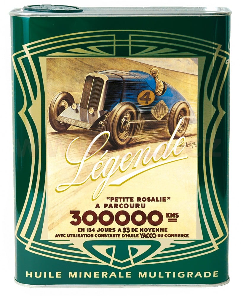 Obrázek produktu Motorový olej YACCO LEGENDE RICIN SAE 90, 2 L 31782