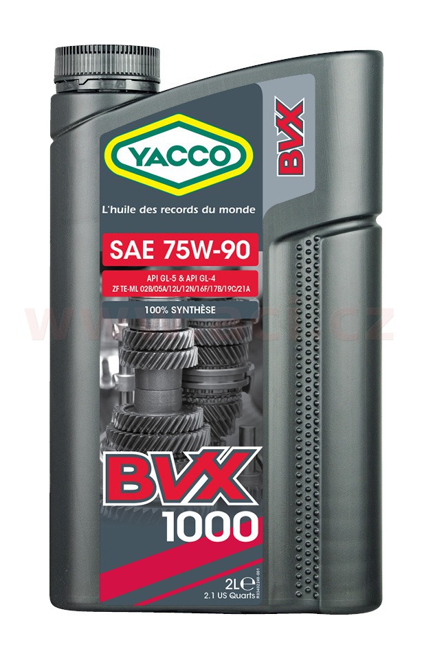 Obrázek produktu Převodový olej YACCO BVX 1000 75W90 2L 34022