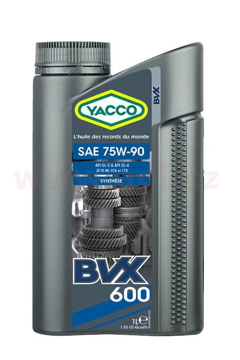 Obrázek produktu Převodový olej YACCO BVX 600 75W90 1L 34041