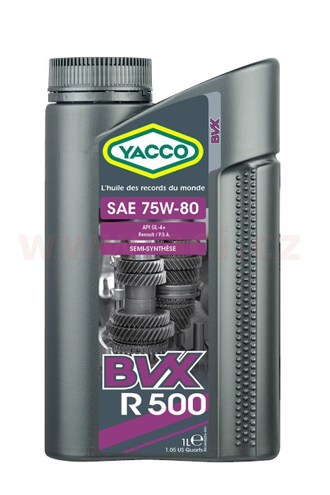 Obrázek produktu Převodový olej YACCO BVX R 500 75W80 1L 34061