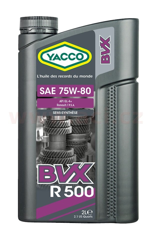 Obrázek produktu Převodový olej YACCO BVX R 500 75W80 2L 34062