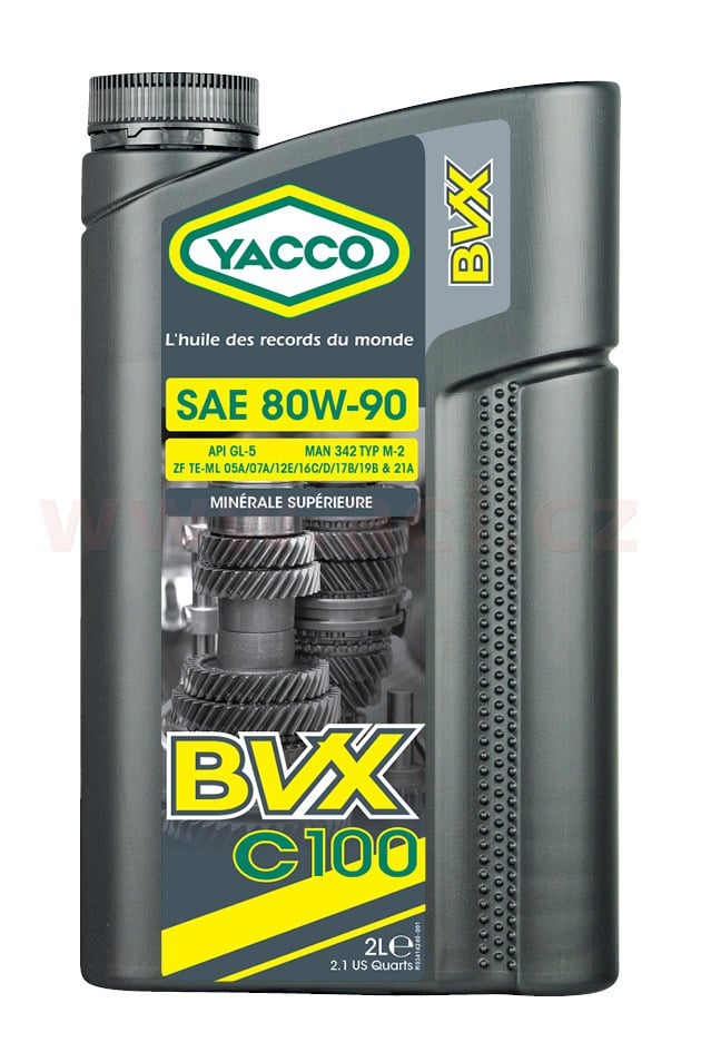 Obrázek produktu Převodový olej YACCO BVX C 100 80W90 2L 34142