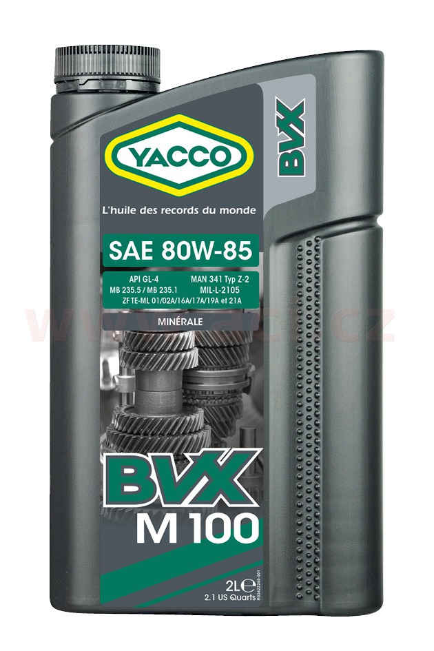 Obrázek produktu Převodový olej YACCO BVX M 100 80W85 2L 34222