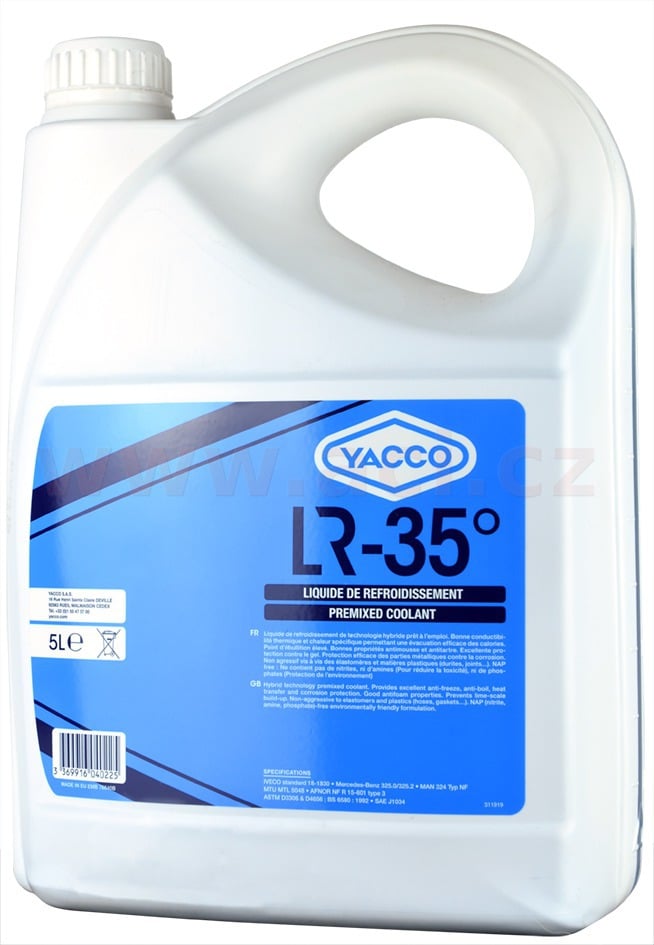Obrázek produktu Chladící kapalina YACCO LR-35 5L 60405