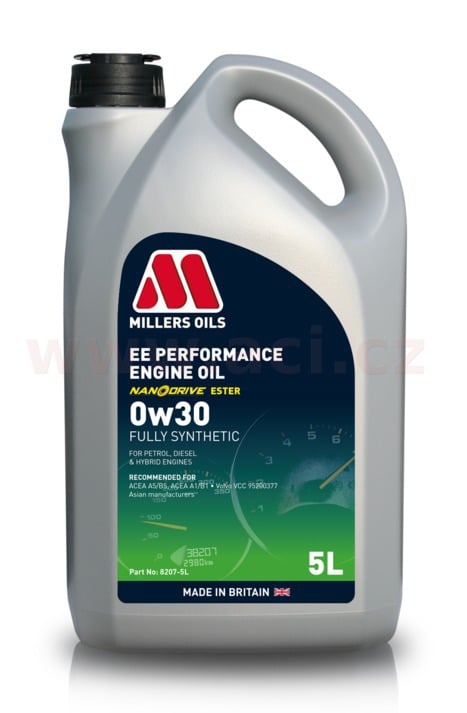 Obrázek produktu MILLERS OILS EE PERFORMANCE 0w30 5 l 82075