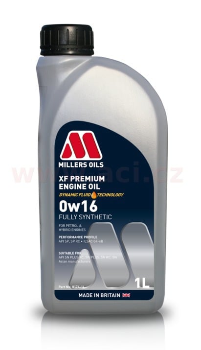 Obrázek produktu MILLERS OILS XF PREMIUM 0w16 1 l 81741
