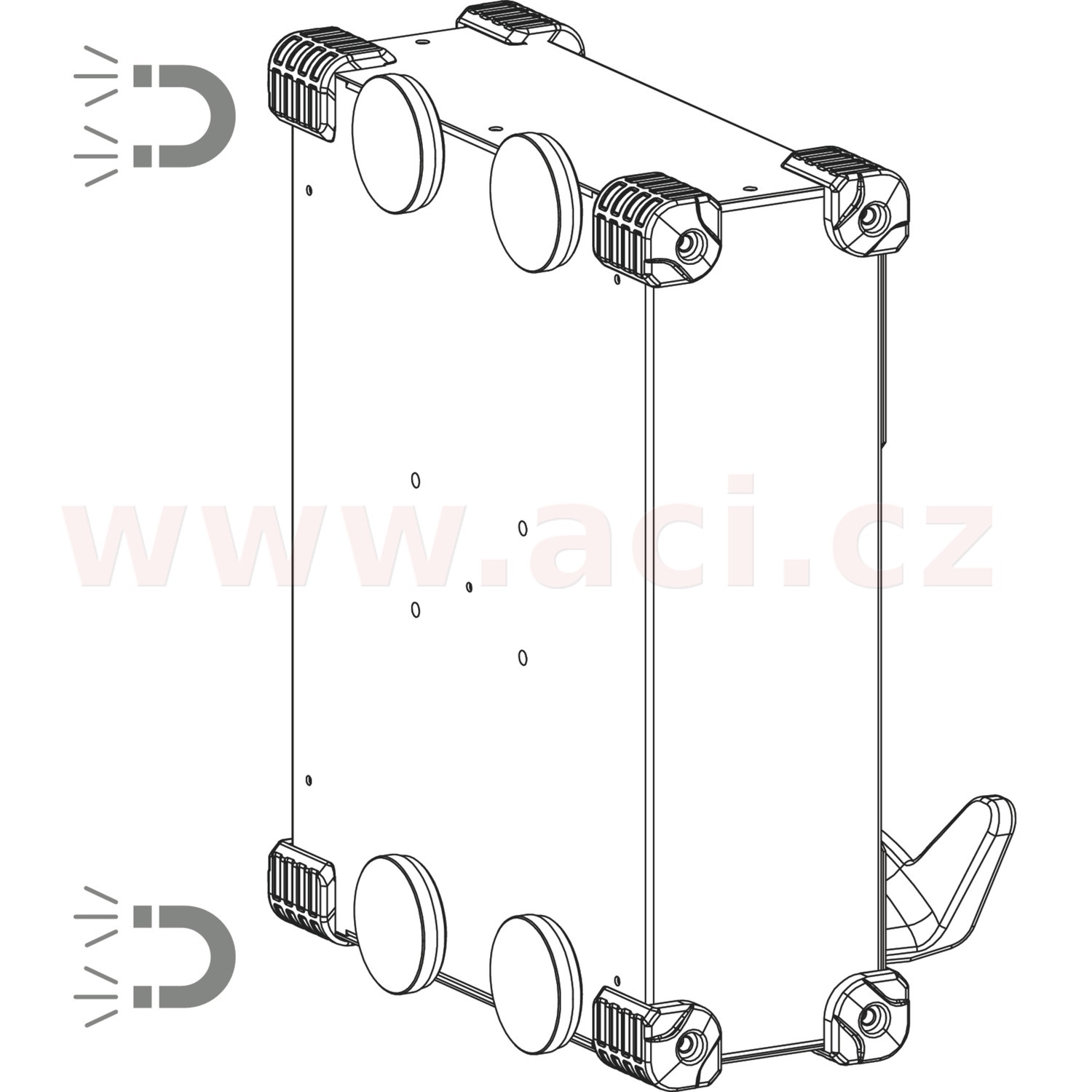 Obrázek produktu magnetický drřák pro nabíječky GYSFLASH 029637