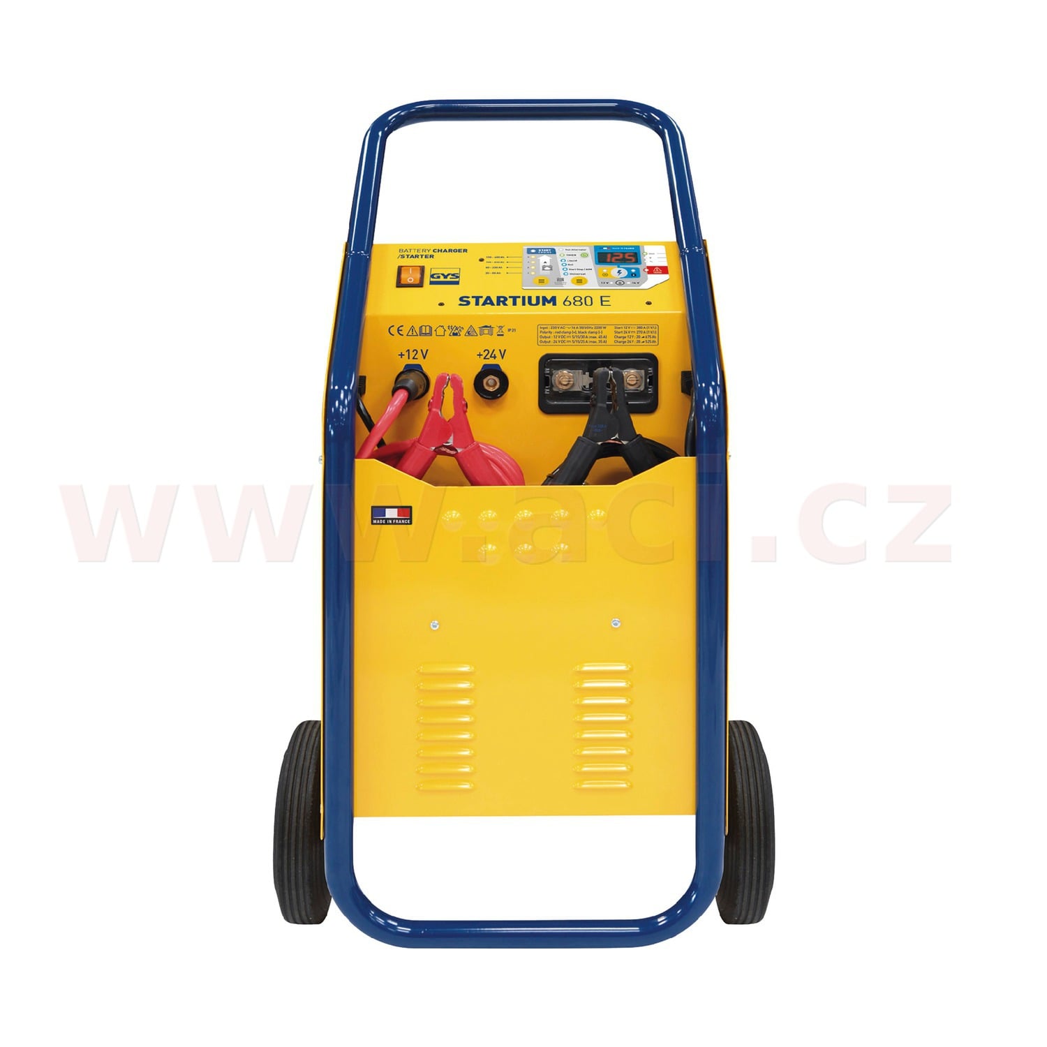 Obrázek produktu nabíječka/startovací zdroj 12/24 V GYS STARTIUM 680E, (max. startovací proud 380 A) 026490