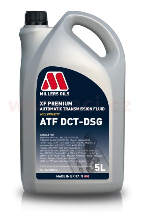 Obrázek produktu MILLERS OILS XF PREMIUM ATF DCT-DSG 5l 83805