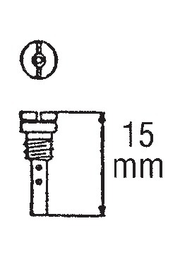 Obrázek produktu tryska N424-25B velikost 35, Keihin D300CRB51580