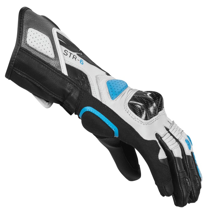 Obrázek produktu rukavice STR-6 LADY 2023, SPIDI, dámské (černá/bílá/šedá/modrá) A222-302