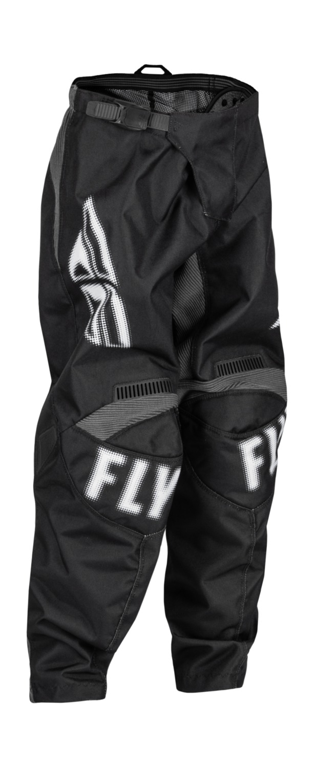 Obrázek produktu kalhoty F-16 , FLY RACING - USA 2023 dětská (černá/bílá, vel. 18) 376-232