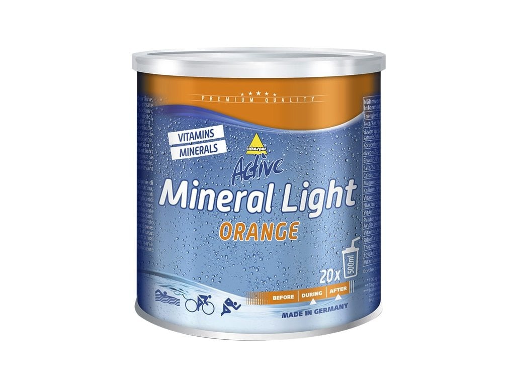 Obrázek produktu iontový nápoj Active Mineral Light 330 g pomeranč INKOSPOR 770055000