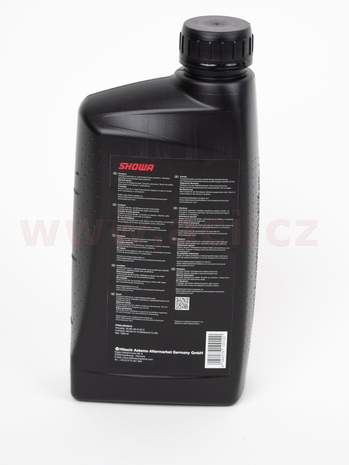 Obrázek produktu olej do předních tlumičů (SS47), SHOWA (objem 1 l) F500LUB30015