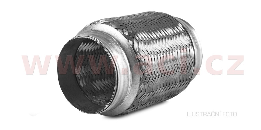 Obrázek produktu pružný člen výfuku STANDARD, vnitř. průměr 63 mm / celk. délka 100 mm 63/100/2