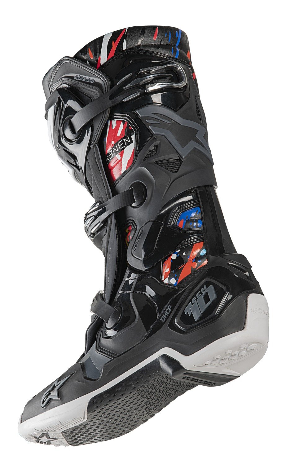 Obrázek produktu boty TECH 10 limitovaná edice RENEN, ALPINESTARS (černá/šedá/bílá/multicolor)