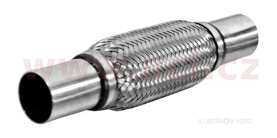 Obrázek produktu pružný člen výfuku STANDARD, vnitř. průměr 38 mm / délka pr. členu 150 mm / celk. délka 250 mm