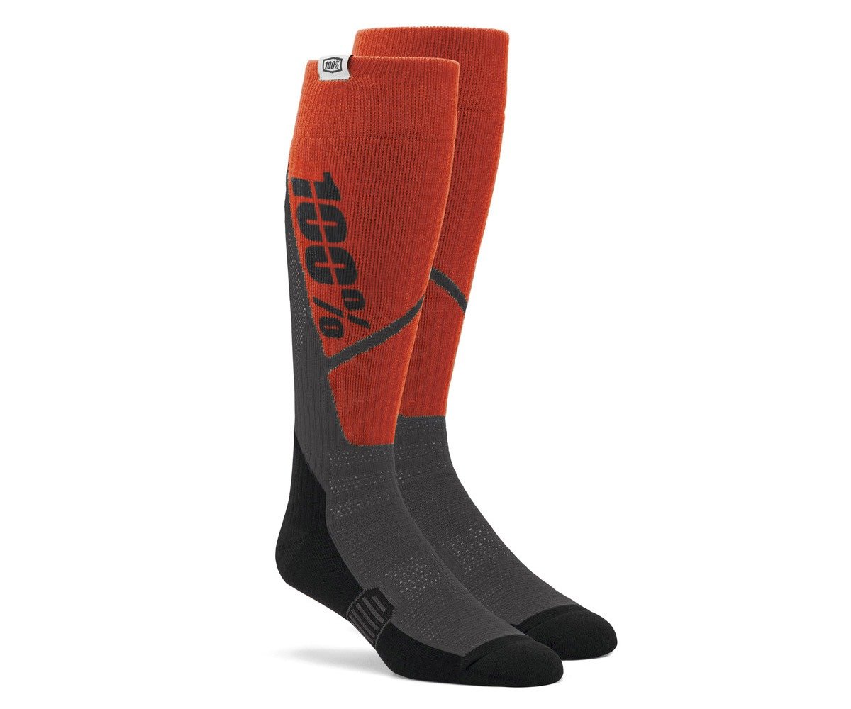 Obrázek produktu ponožky TORQUE MX, 100% - USA (oranžová/šedá) 20053-000