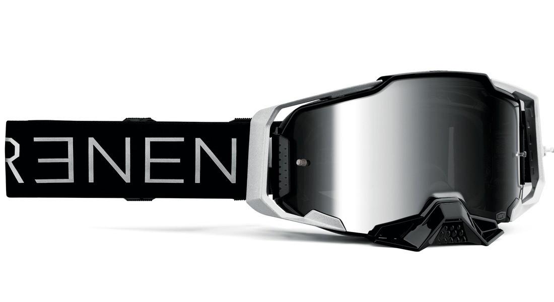 Obrázek produktu ARMEGA 100% brýle RENEEN S2, stříbrné plexi 50005-00021