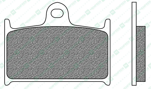 Obrázek produktu brzdové destičky, NEWFREN (směs ROAD TOURING SINTERED) 2 ks v balení FD0129TS1