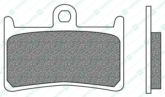Obrázek produktu brzdové destičky, NEWFREN (směs ROAD TOURING ORGANIC) 2 ks v balení FD0190BT1