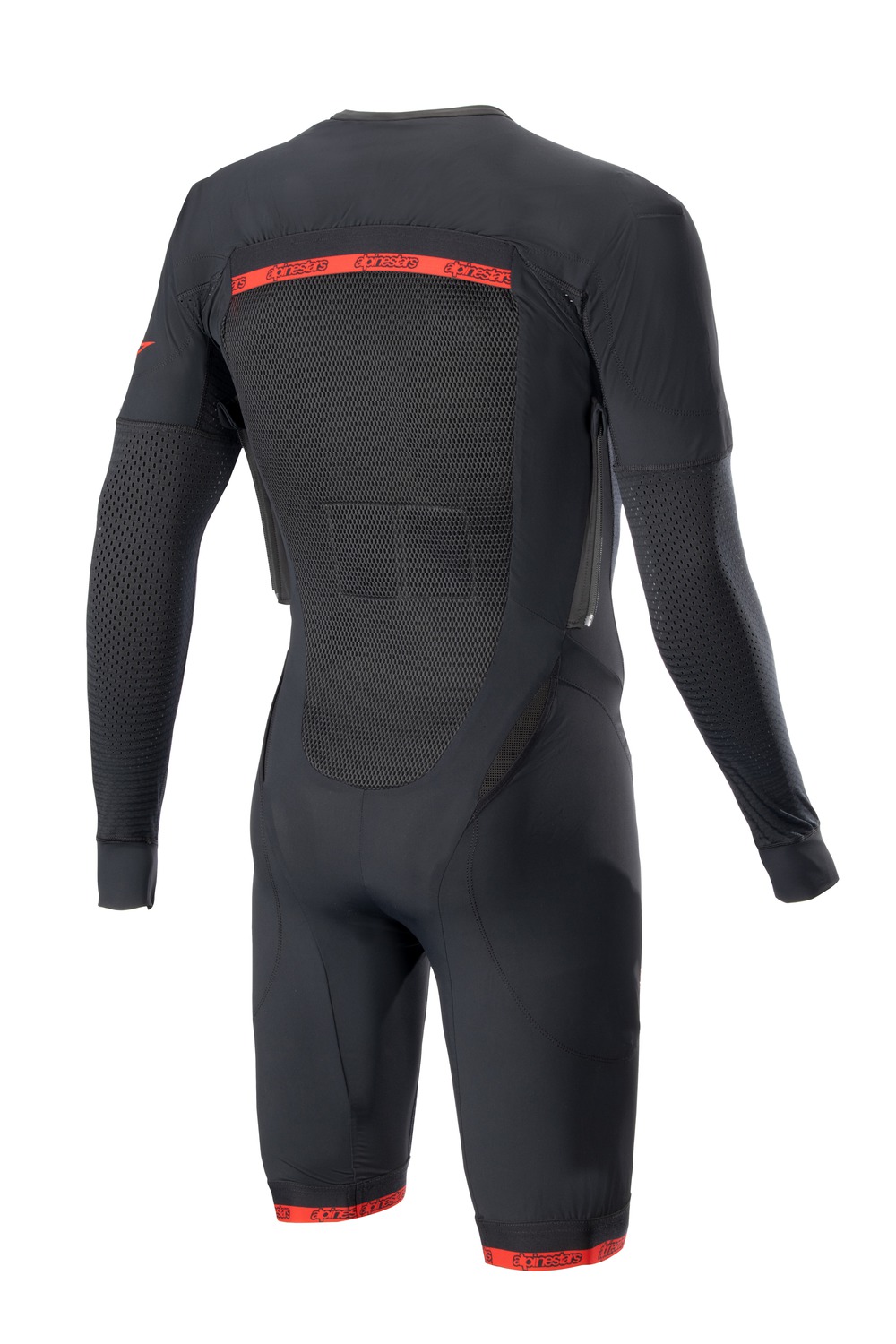Obrázek produktu vnější vrstva airbagové vesty TECH-AIR®10, ALPINESTARS (černá/červená/šedá, standardní provedení s krátkými nohavicemi)