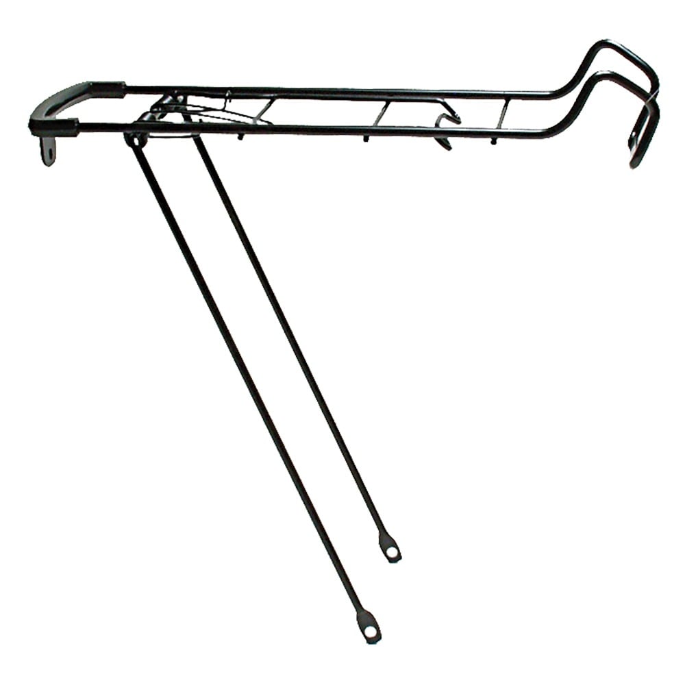 Obrázek produktu trubkový nosič brašen STEEL SPRING TOP LUGGAGE CARRIER, OXFORD (černý, s fixací vrchní části pomocí pružiny) LC690B