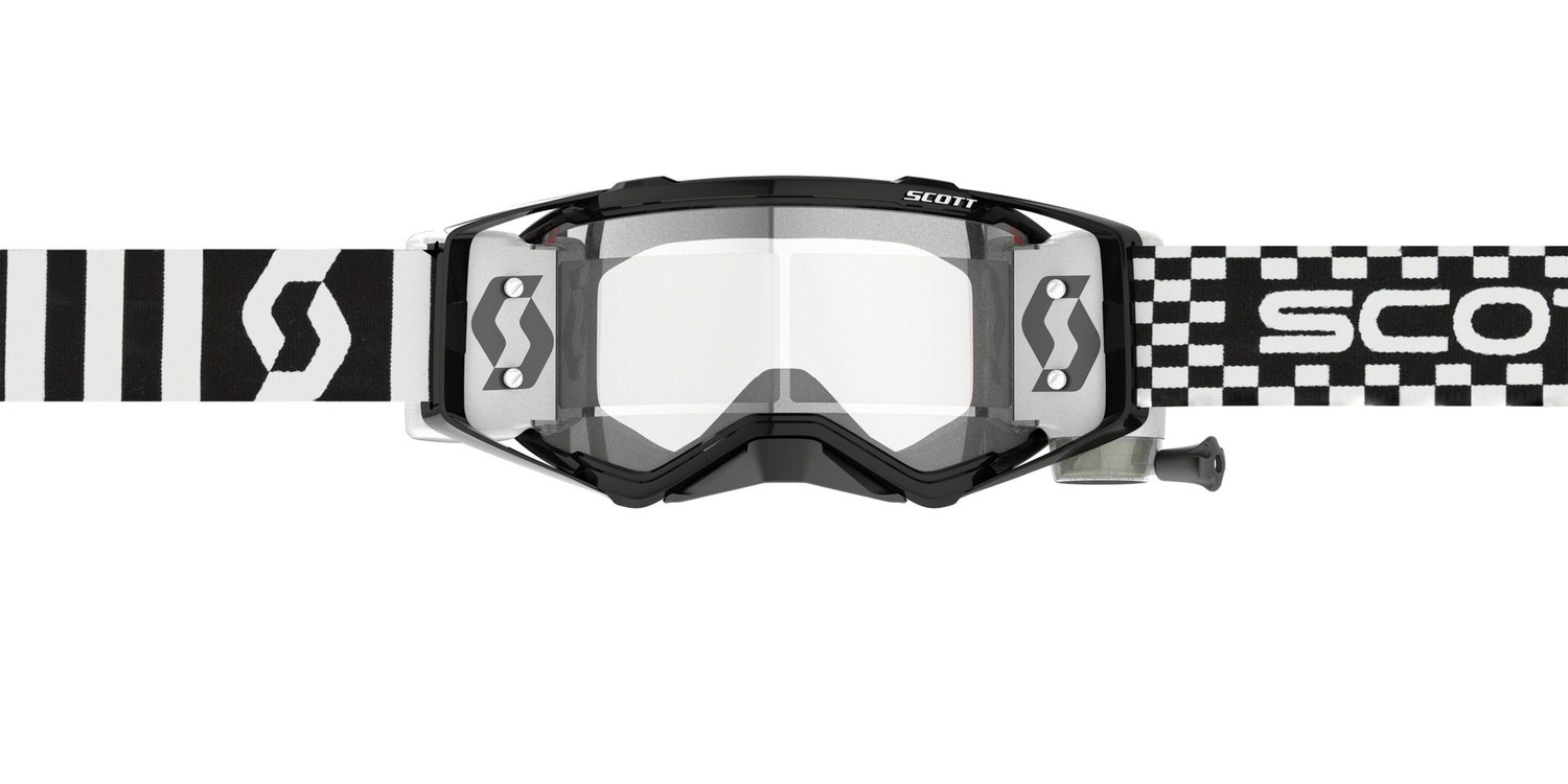 Obrázek produktu brýle PROSPECT WFS racing černá/bílá, SCOTT - USA, (plexi čiré) 272822-7432113