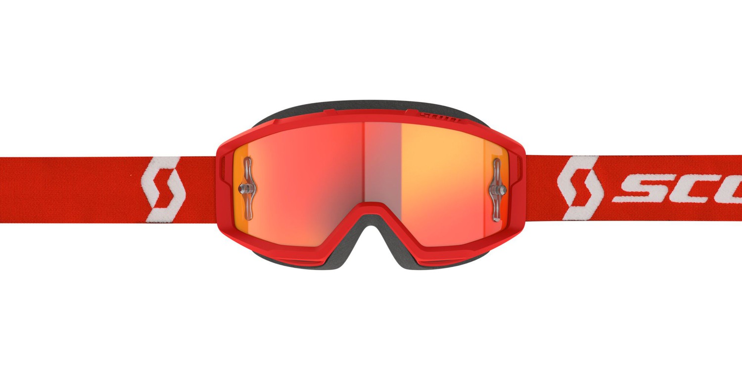 Obrázek produktu brýle PRIMAL CH červené/bílé, SCOTT - USA (plexi oranžové chrom) 278597-1005280