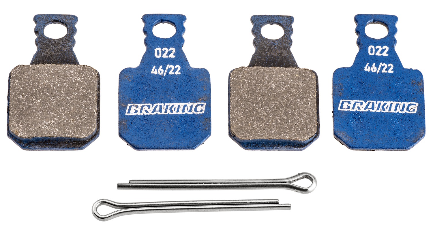 Obrázek produktu brzdové destičky pro systémy MAGURA, BRAKING (směs Race World Cup) 2 ks v balení P23022