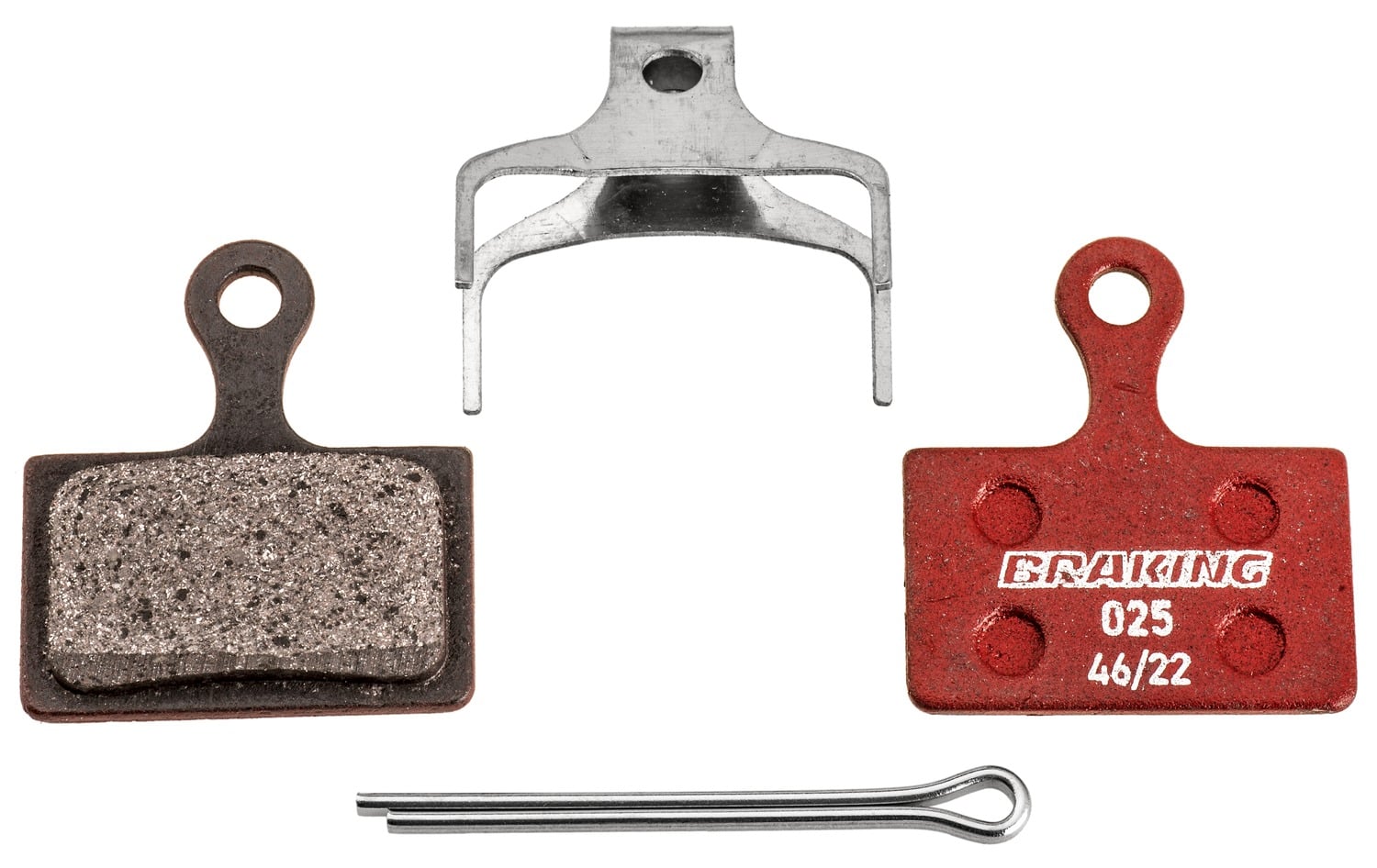 Obrázek produktu brzdové destičky pro systémy SHIMANO, BRAKING (směs Race Pro Tour) 2 ks v balení P24025