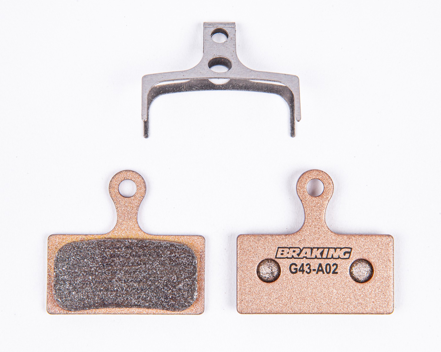 Obrázek produktu brzdové destičky pro systémy SHIMANO, BRAKING (směs Sintered Race) 2 ks v balení P22008