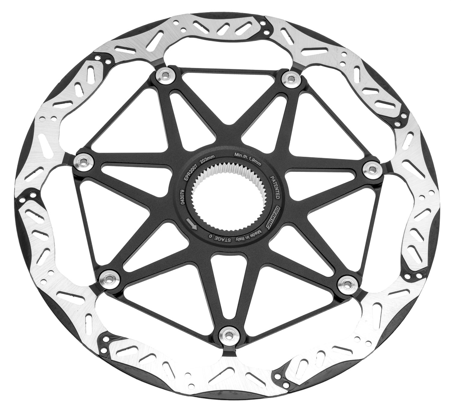 Obrázek produktu Brzdy Epta Stage 0 Brzdový kotouč pro jízdní kola Ø203mm EPR2007