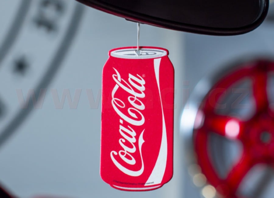 Obrázek produktu Coca-Cola závěsná vůně, vůně Coca Cola Original - plechovka CC-PC-O-727