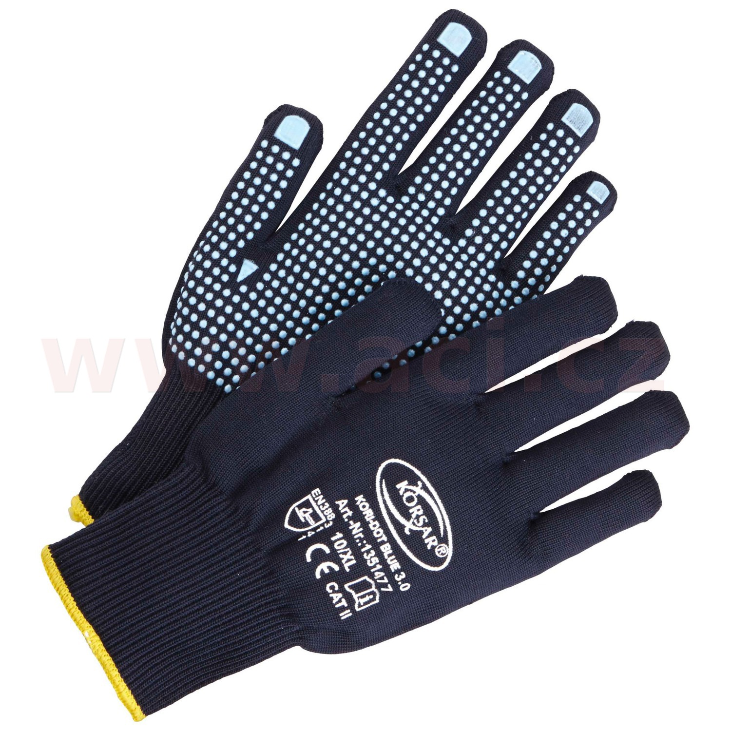 Obrázek produktu Pracovní rukavice Korsar Kori-Dot Blue 3.0 modrá polyamid (sada 12 párů) 1351477