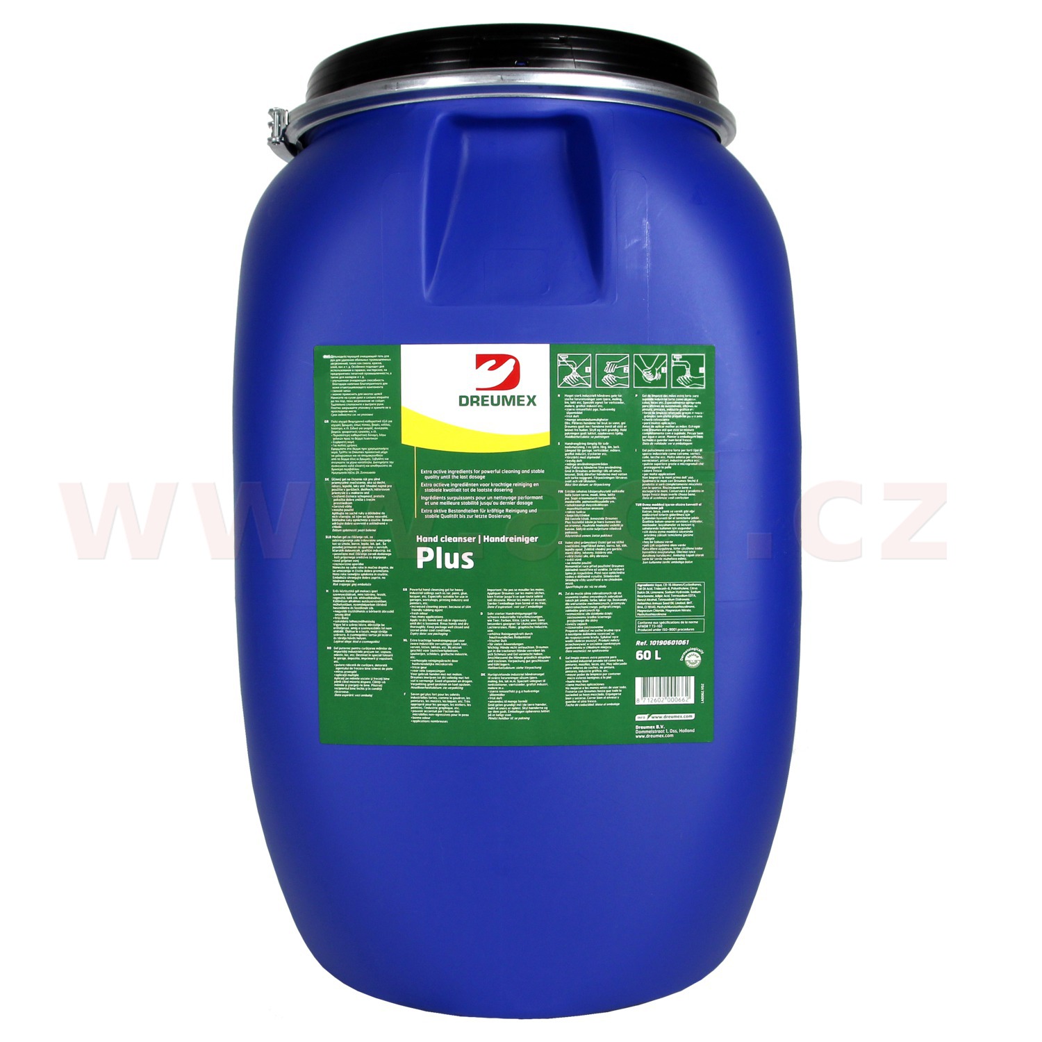 Obrázek produktu DREUMEX PLUS čisticí gel na ruce - žlutá 60 l