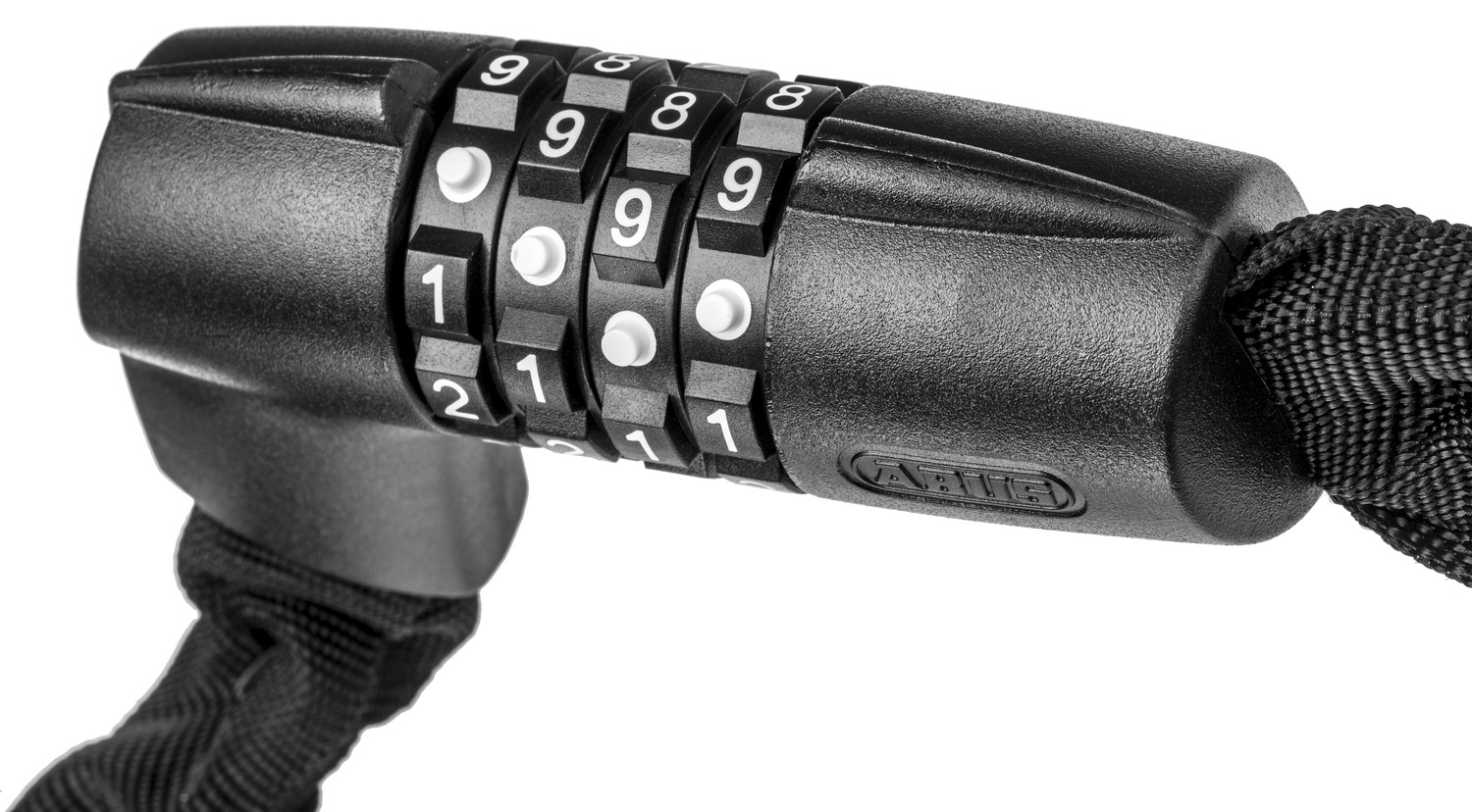 Obrázek produktu řetězový zámek black Tresor (délka 110 cm, tloušťka 7 mm), ABUS 4003318486289