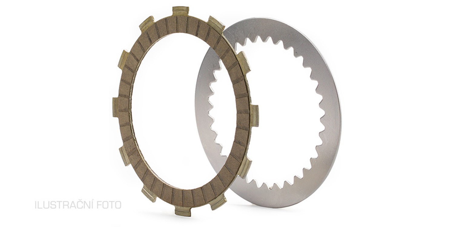 Obrázek produktu NEWFREN Ocelové spojkové lamely + sada třecích lamel - Suzuki F2948AC