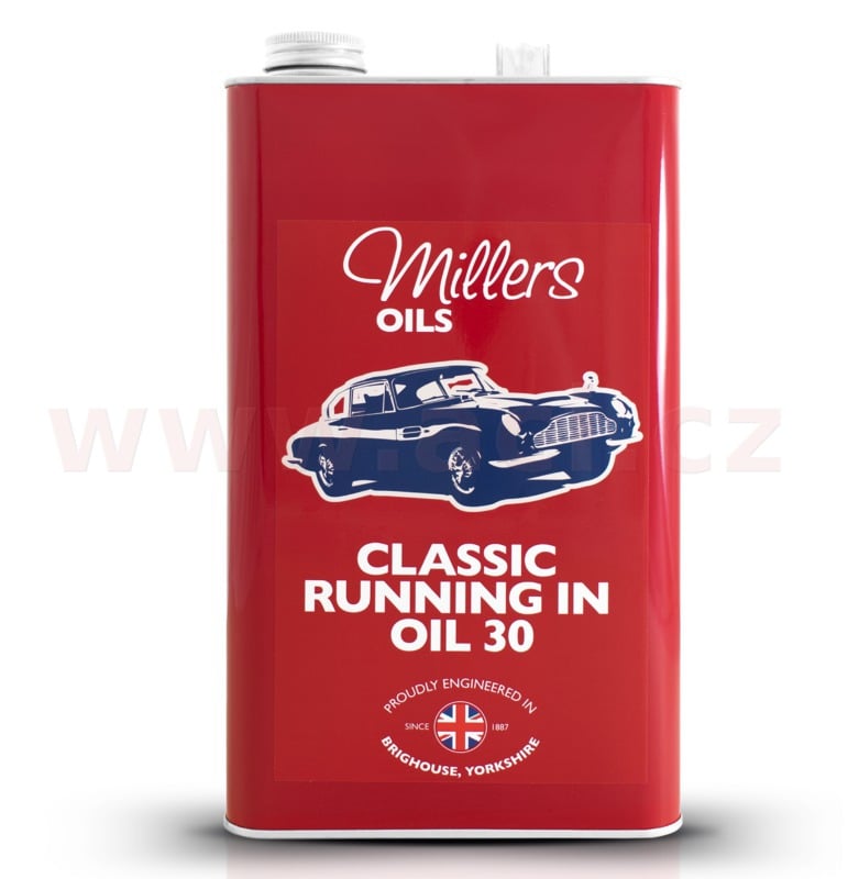 Obrázek produktu MILLERS OILS Classic Running-in Oil, olej pro zajíždění motorů SAE 30, 5 l 79325