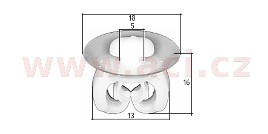 Obrázek produktu plastová příchytka (sada 10 ks) 71316