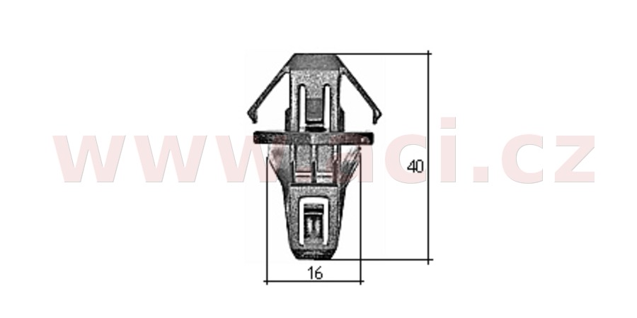 Obrázek produktu plastová příchytka (sada 5 ks) 72138