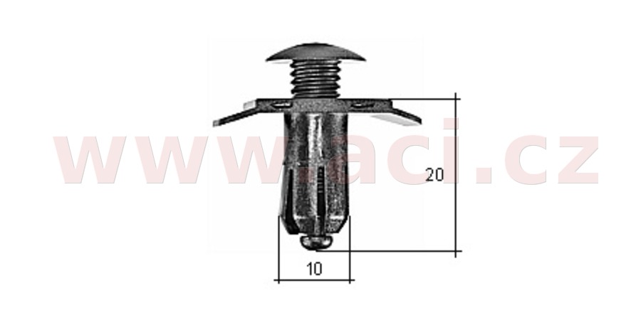 Obrázek produktu plastový nýtek (sada 5 ks) 72140
