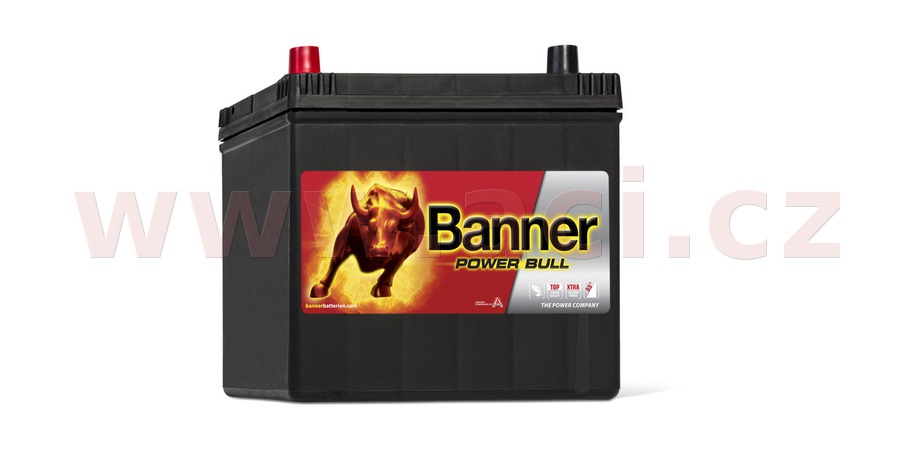 Obrázek produktu 60Ah baterie, 510A, levá BANNER Power Bull 233x173x203(225) P6069