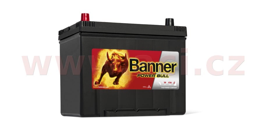 Obrázek produktu 70Ah baterie, 600A, levá BANNER Power Bull 260x174x200(222) P7024