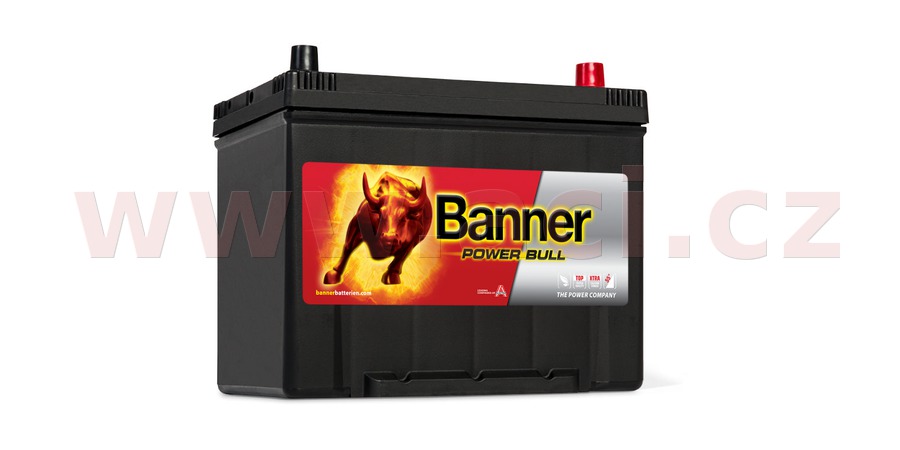 Obrázek produktu 70Ah baterie, 600A, pravá BANNER Power Bull 260x174x200(222) P7029