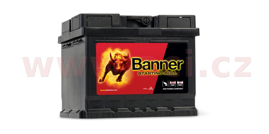 Obrázek produktu 44Ah baterie, 360A, pravá BANNER Starting Bull 210x175x175 54409