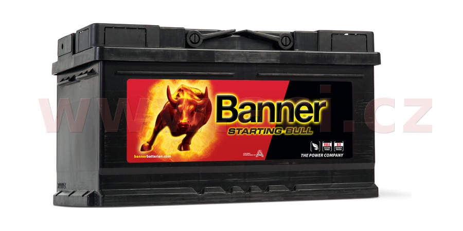 Obrázek produktu 80Ah baterie, 660A, pravá BANNER Starting Bull 315x175x175 58014