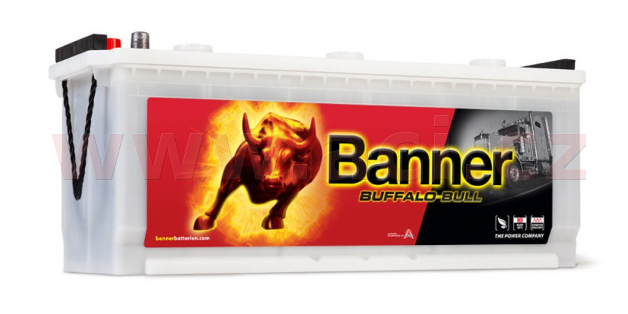 Obrázek produktu 140Ah baterie, 760A, levá BANNER Buffalo Bull 514x189x195(220) 64035